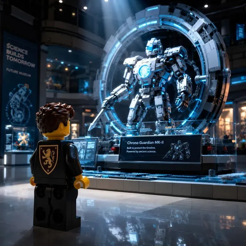 Lego Museum Culture Scenes