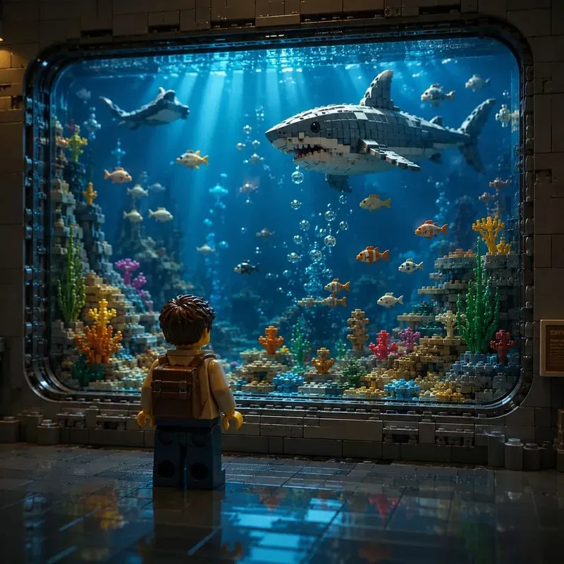 Lego Museum Culture Scenes