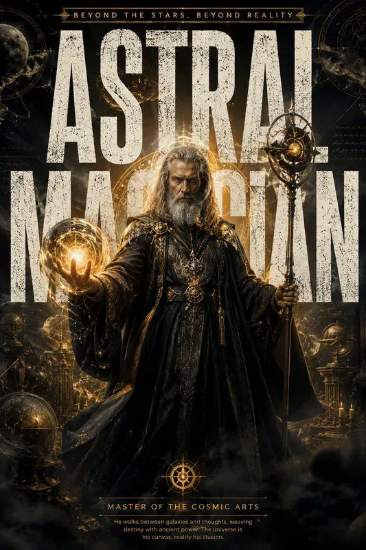 Cinematic Editorial Character Posters