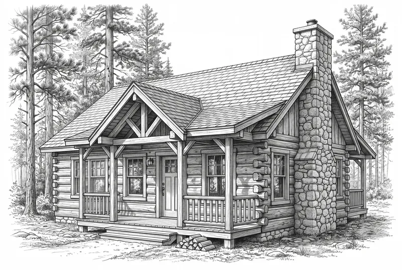 Pencil Sketch House Home Portraits