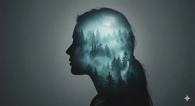 Nature Within Double Exposure Landscapes