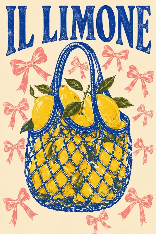 Retro Mediterranean Summer Graphics