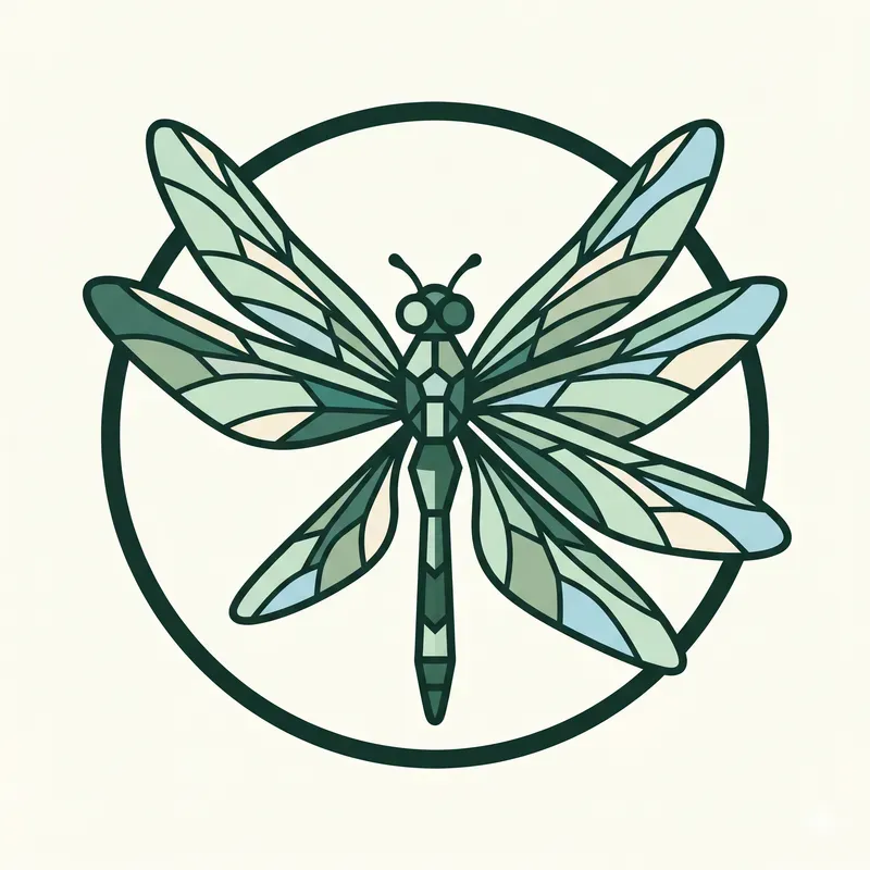Modern Forest Insect Emblems