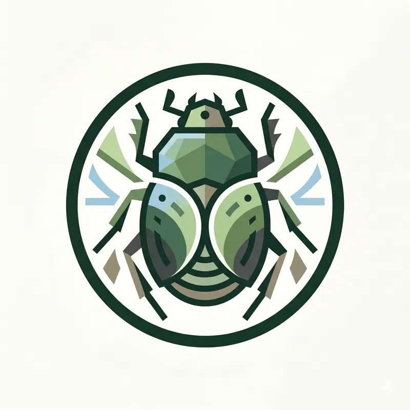 Modern Forest Insect Emblems