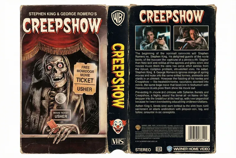 1990 Horror Movie VHS Covers