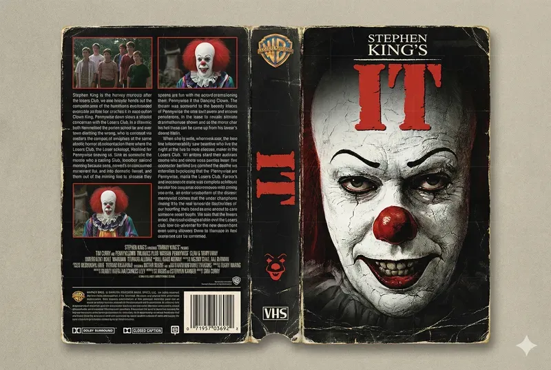 1990 Horror Movie VHS Covers