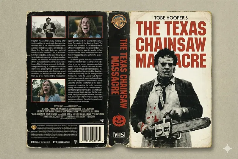 1990 Horror Movie VHS Covers