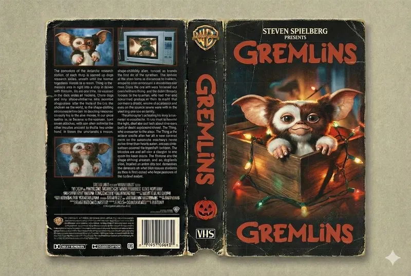 1990 Horror Movie VHS Covers