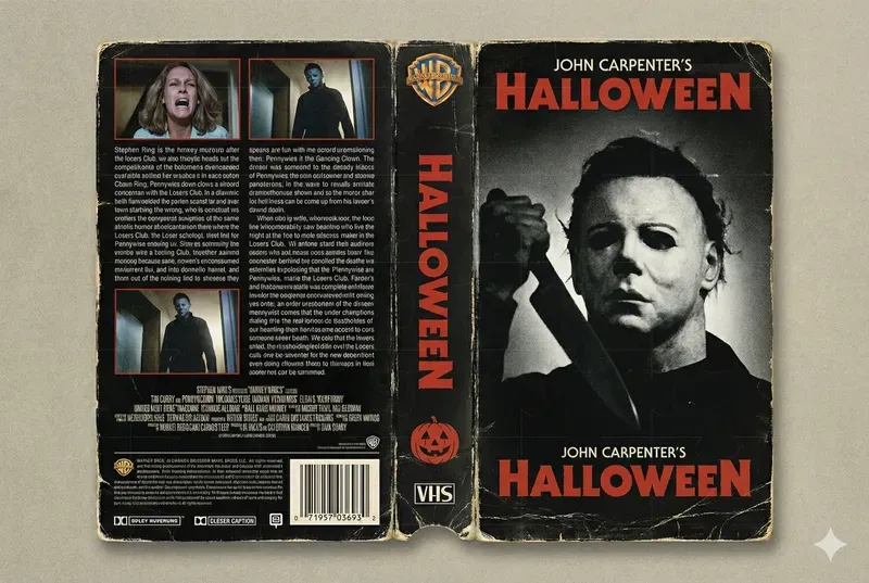 1990 Horror Movie VHS Covers