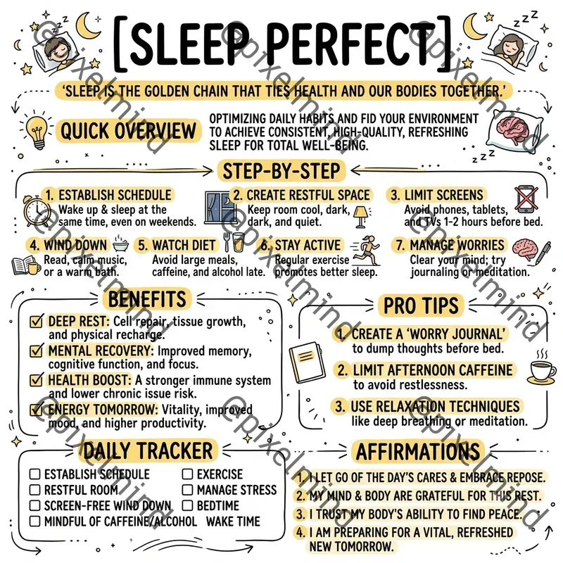 Daily Routine Doodle Blueprints
