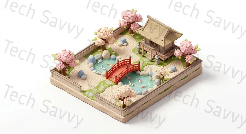 Cute 3D Isometric Dioramas