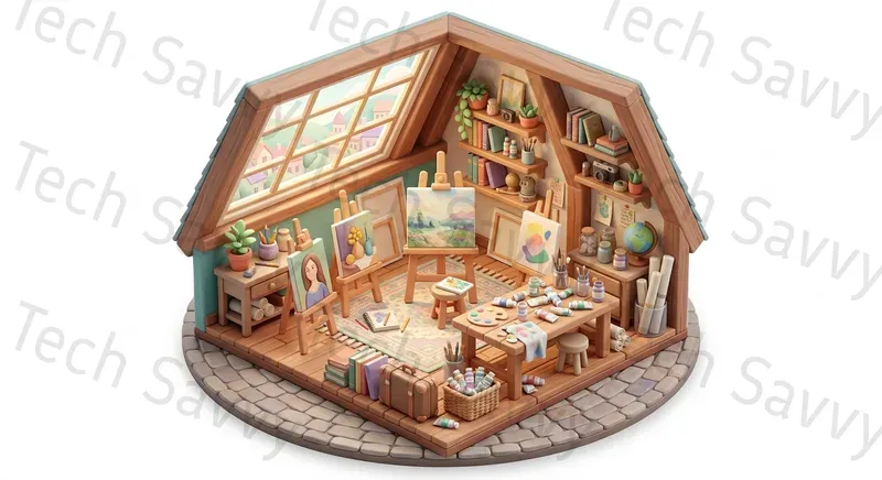 Cute 3D Isometric Dioramas