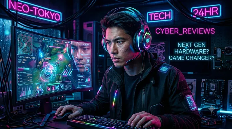 Cyberpunk Tech YouTube Thumbnails
