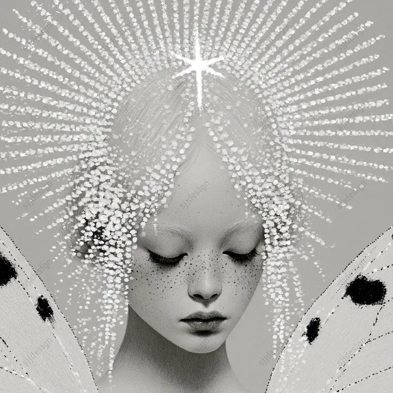 Monochrome Oracle Portraits