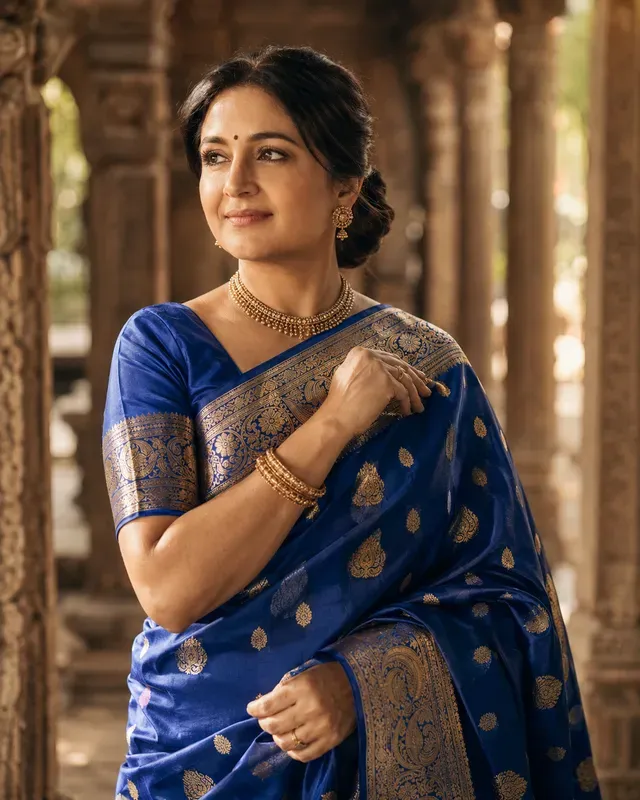 Traditional Saree Portrait Photography