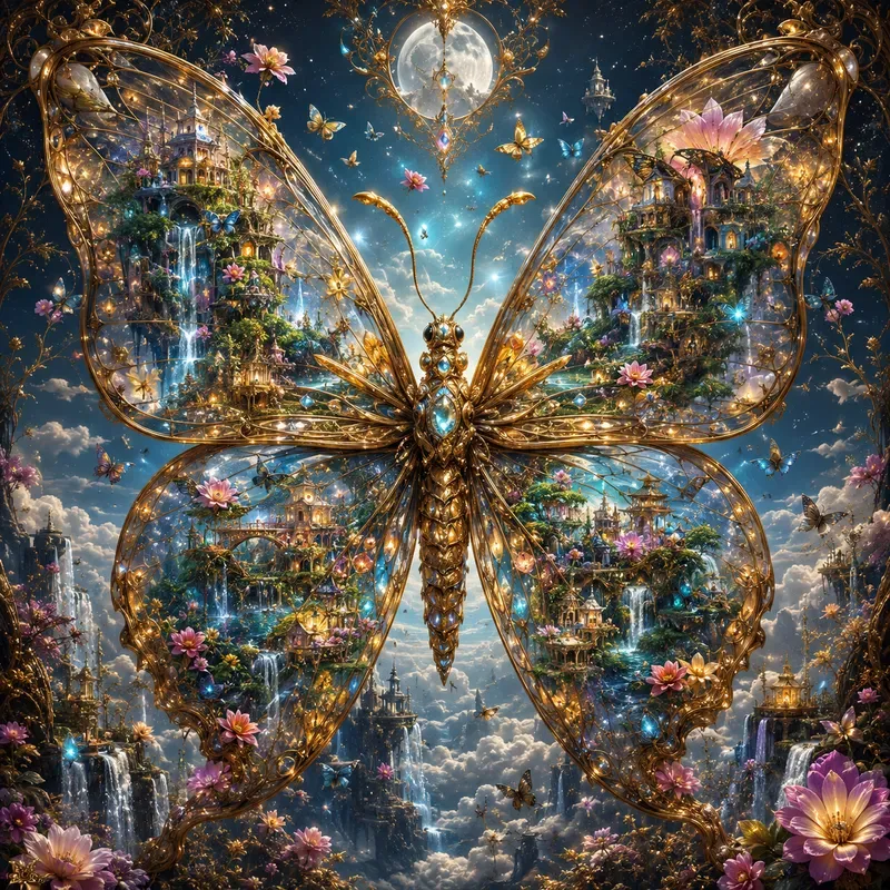 Surreal Living Anatomy Worlds