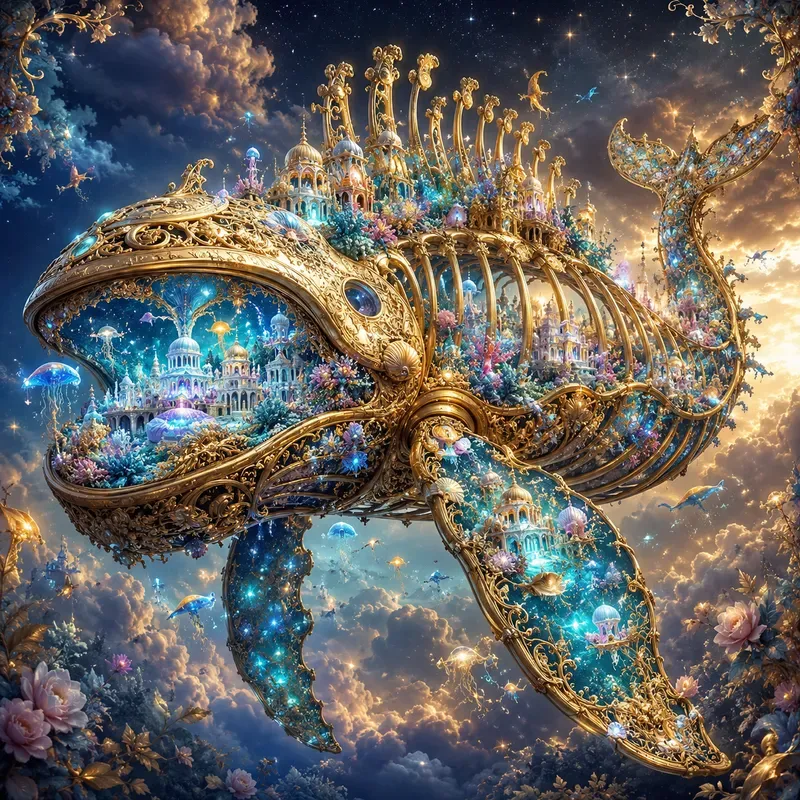 Surreal Living Anatomy Worlds
