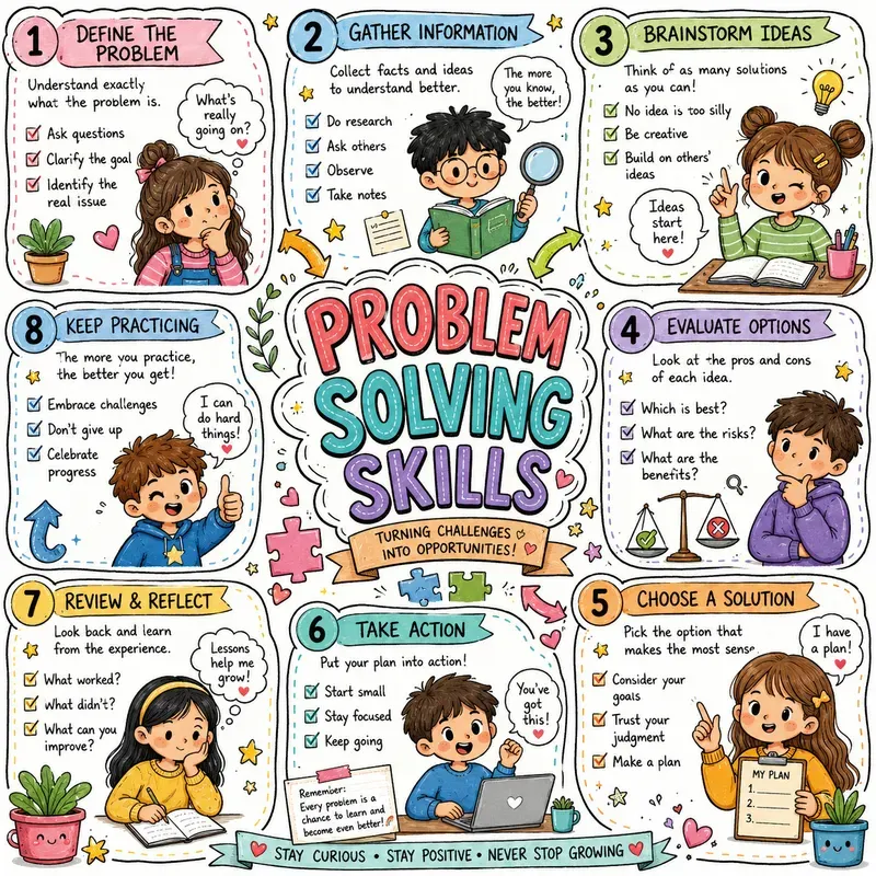 Cute Doodle Infographics