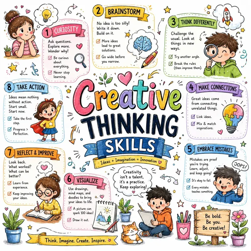 Cute Doodle Infographics