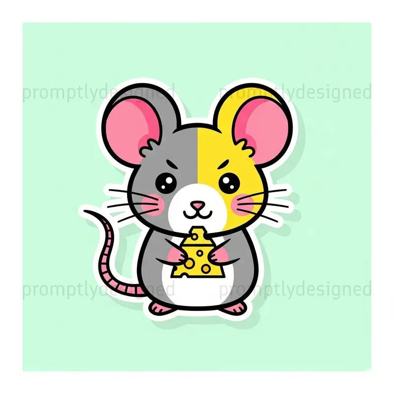 Adorable Kawaii Animal Stickers