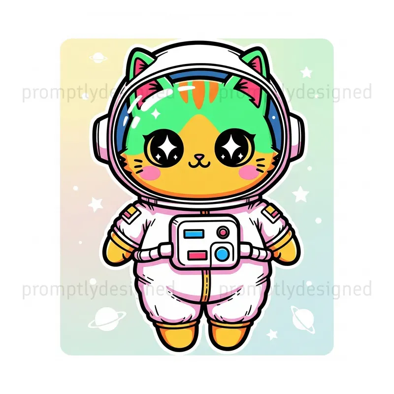Adorable Kawaii Animal Stickers