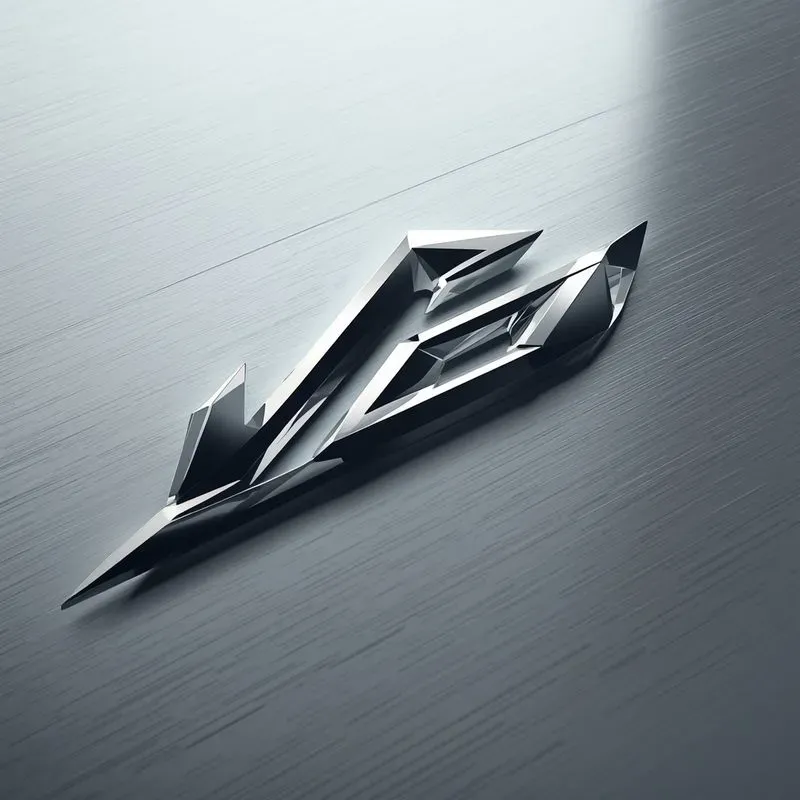 Premium Metallic 3D Logos