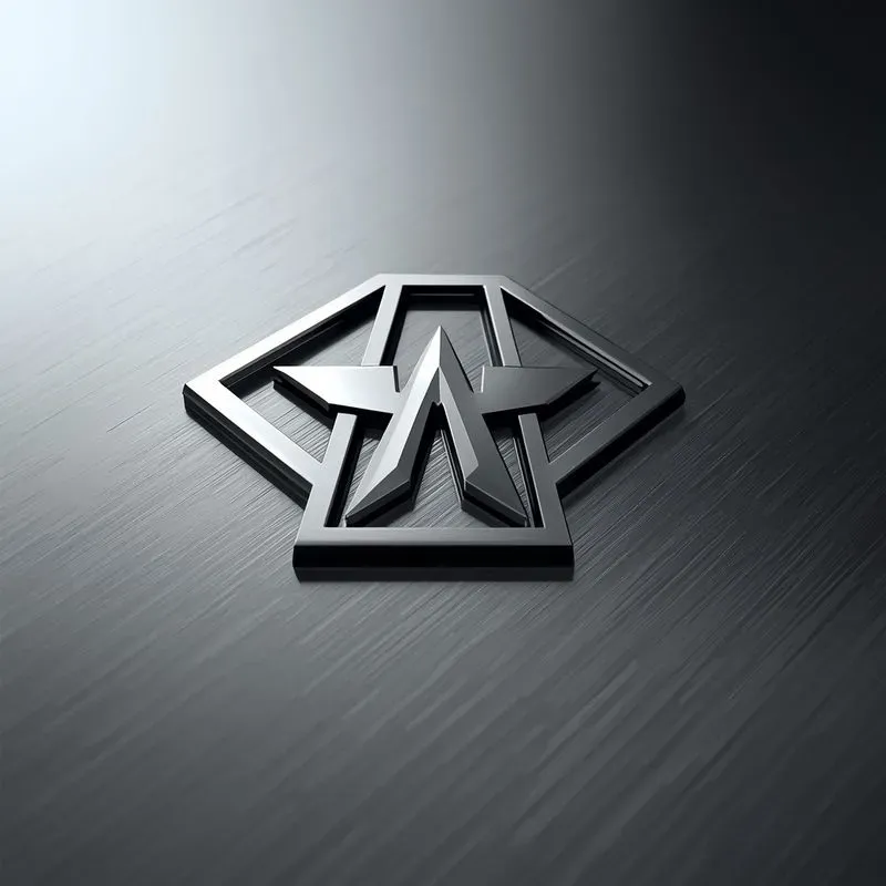 Premium Metallic 3D Logos