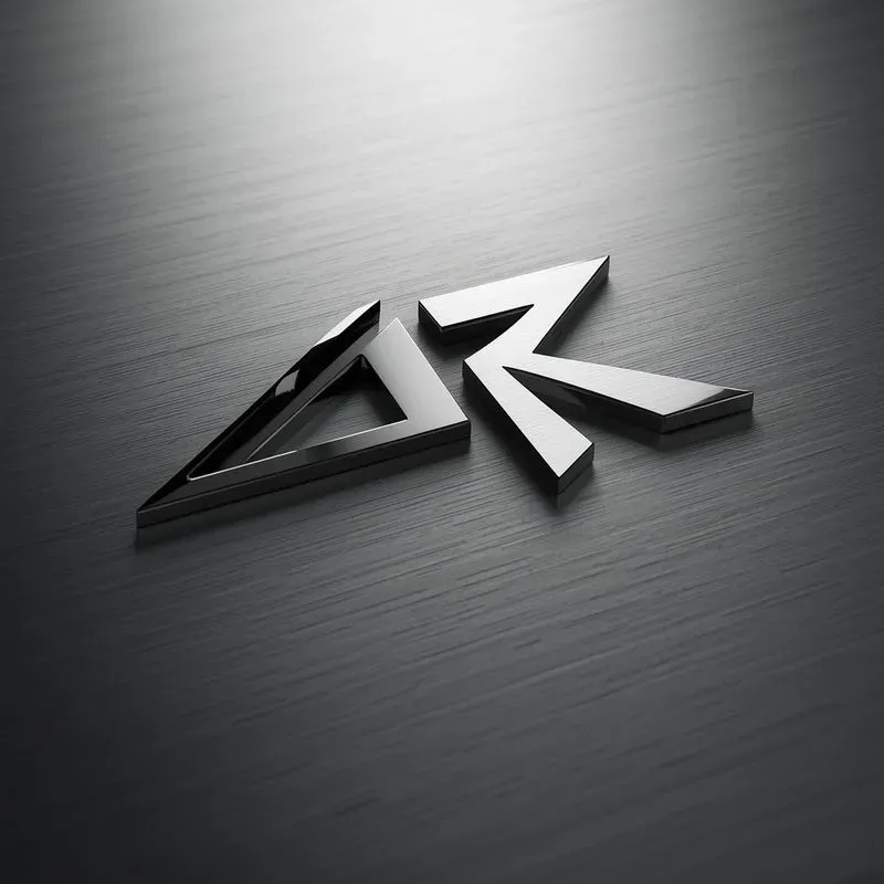 Premium Metallic 3D Logos