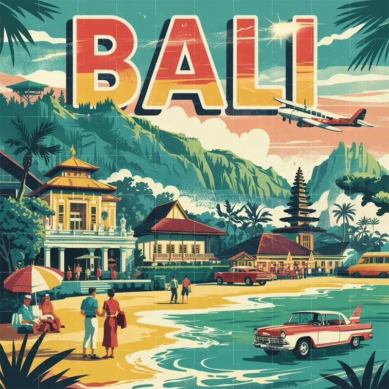 1950s Travel Posters Of Any City