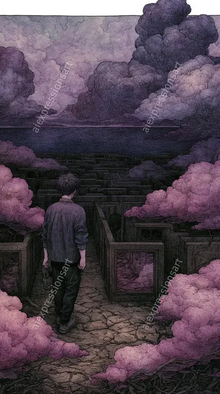 Surreal Mindscape Phobia Graphic Novels