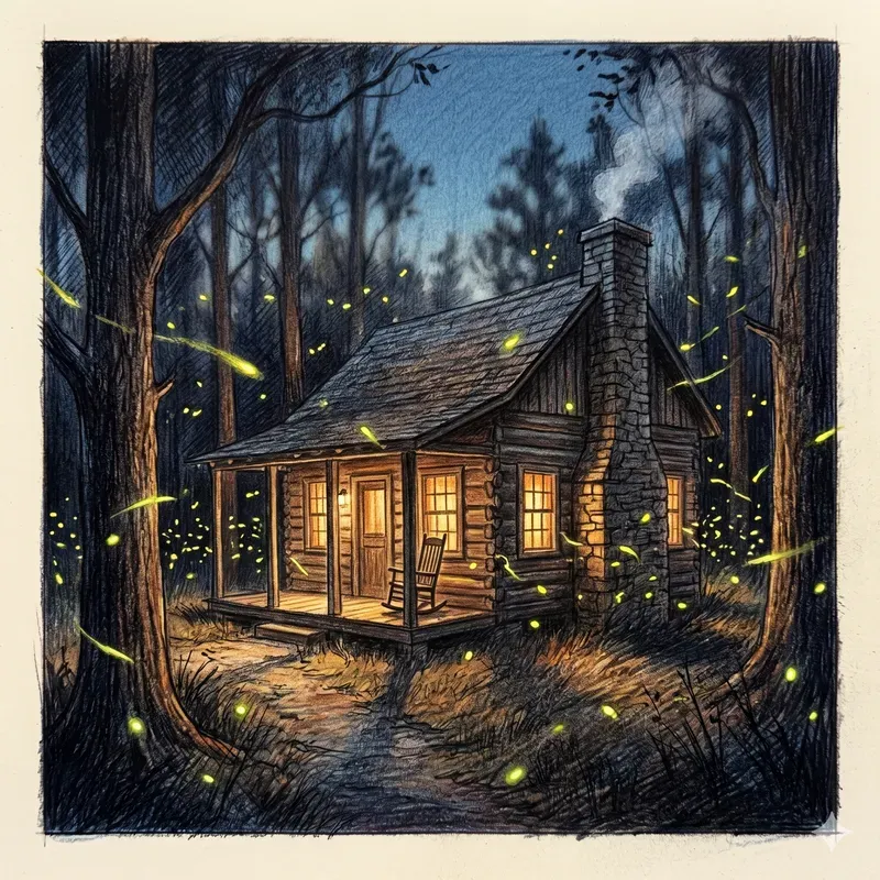 Cinematic Detailed Color Pencil Sketches