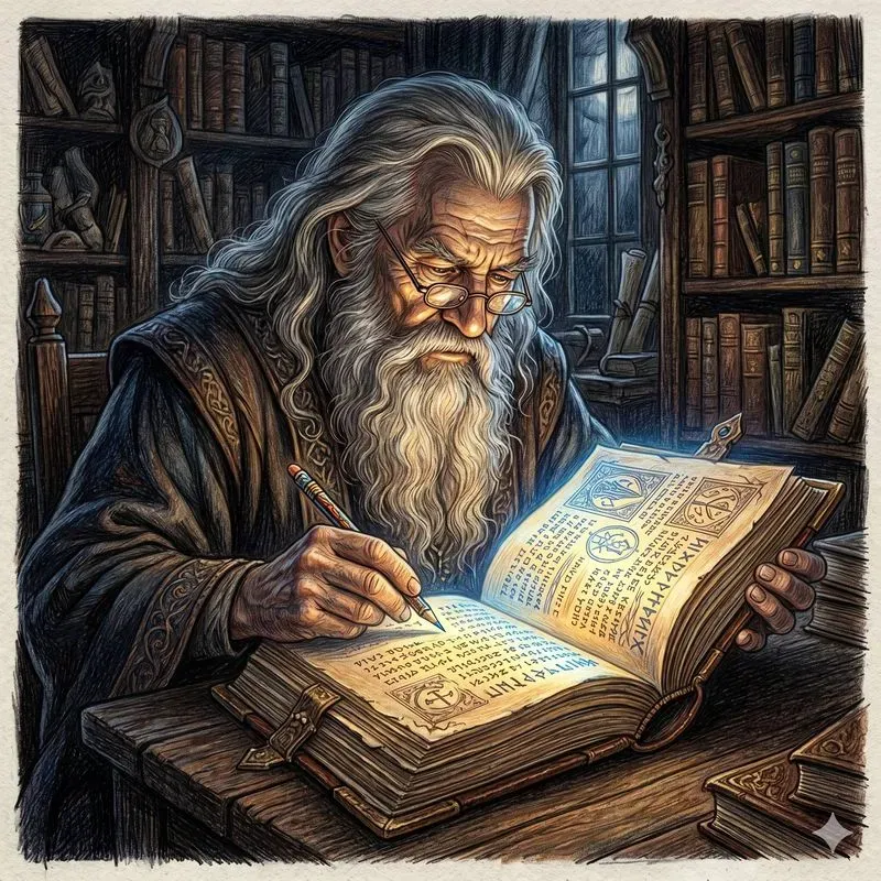 Cinematic Detailed Color Pencil Sketches