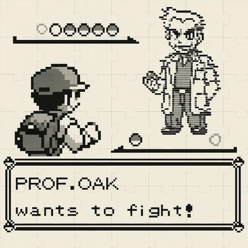 Pokemon 8bit Game Boy Style Battles