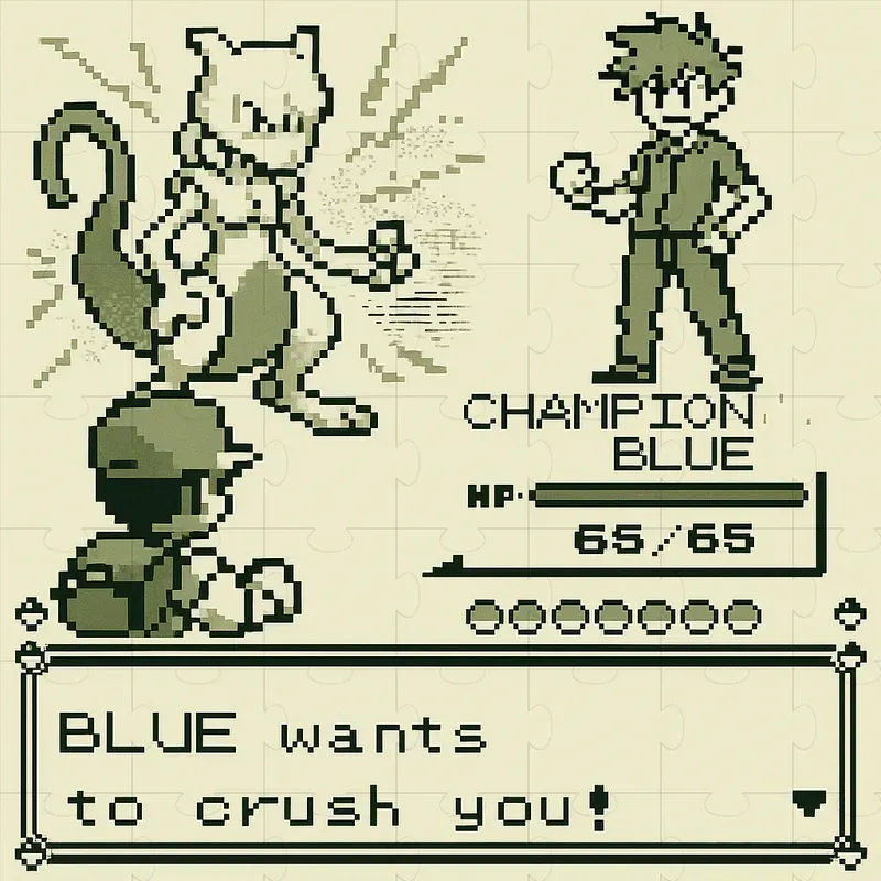 Pokemon 8bit Game Boy Style Battles