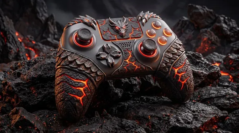 Custom 3D Game Controller Art