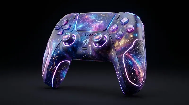 Custom 3D Game Controller Art