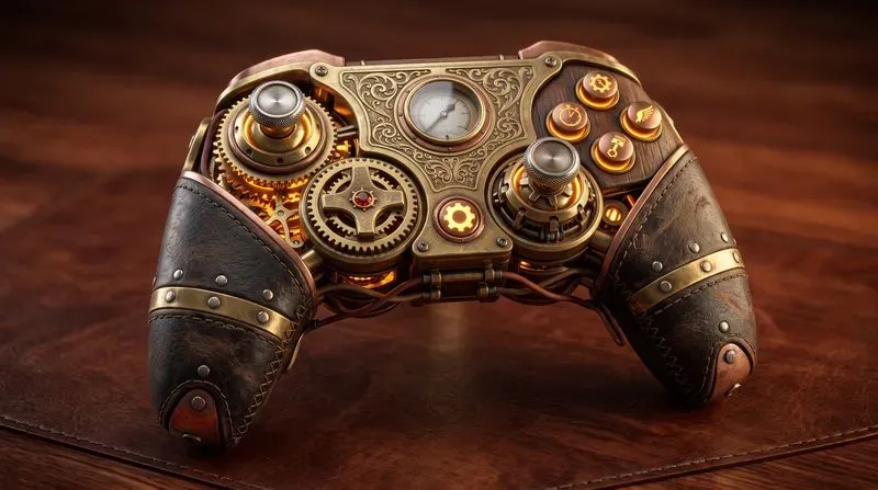 Custom 3D Game Controller Art