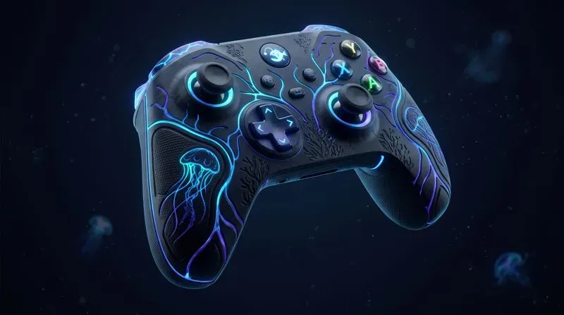 Custom 3D Game Controller Art