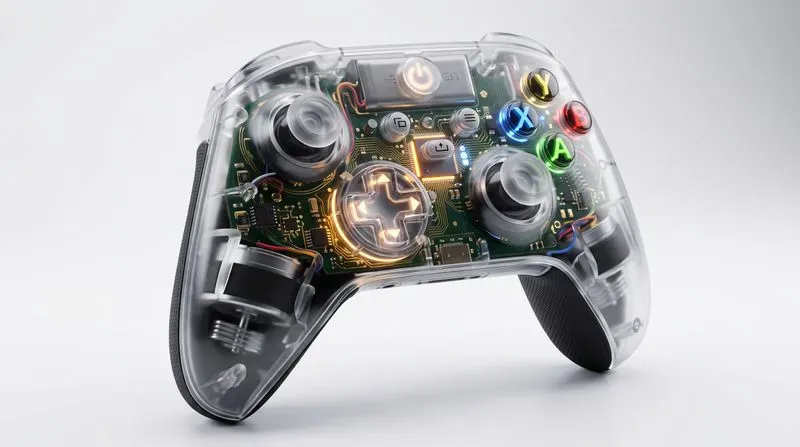 Custom 3D Game Controller Art