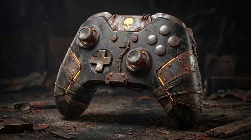 Custom 3D Game Controller Art