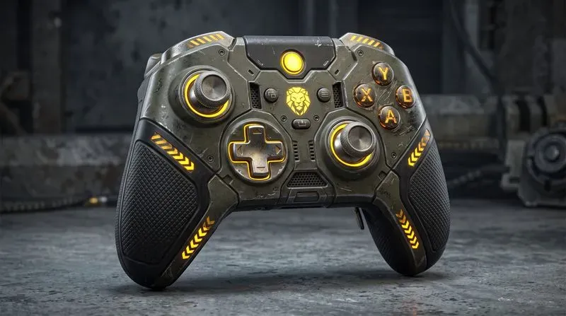 Custom 3D Game Controller Art
