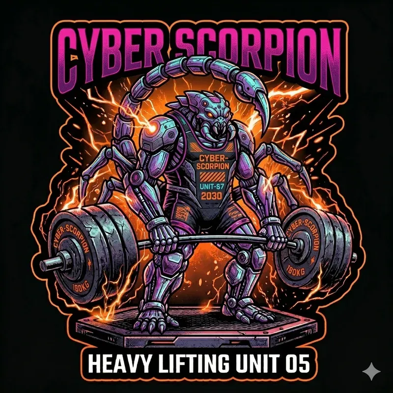 Nano Banana 2 Neon Cyber Gym Tshirts