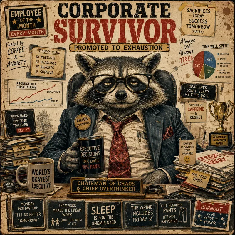 Satirical Character Posters