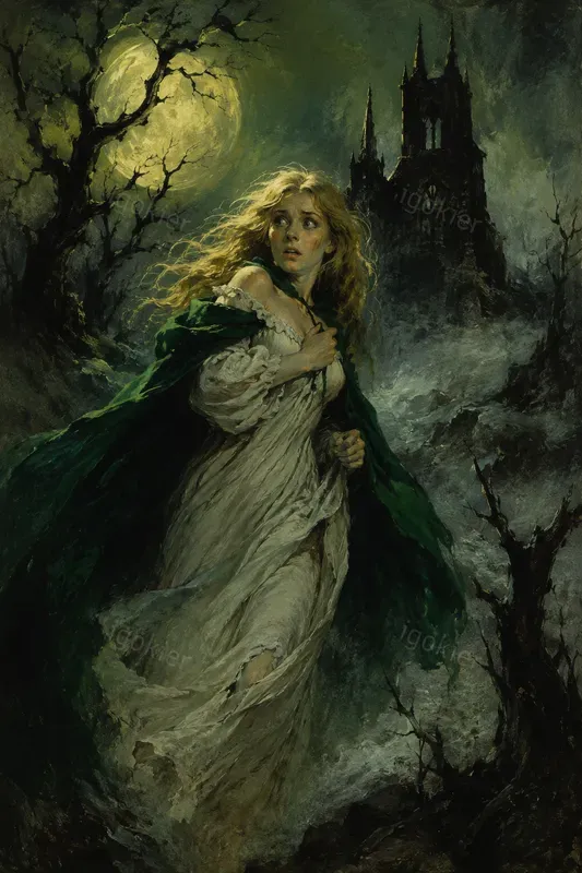 Vintage Gothic Romance Book Cover Masters