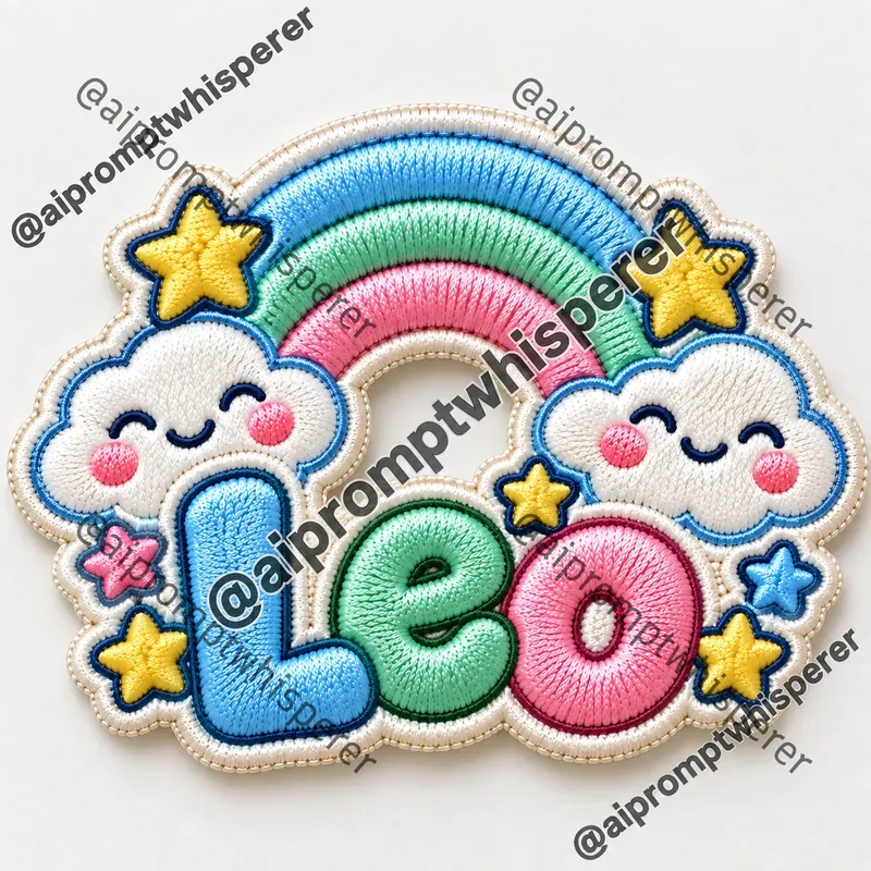 Free Personalized Embroidered Kids Patches