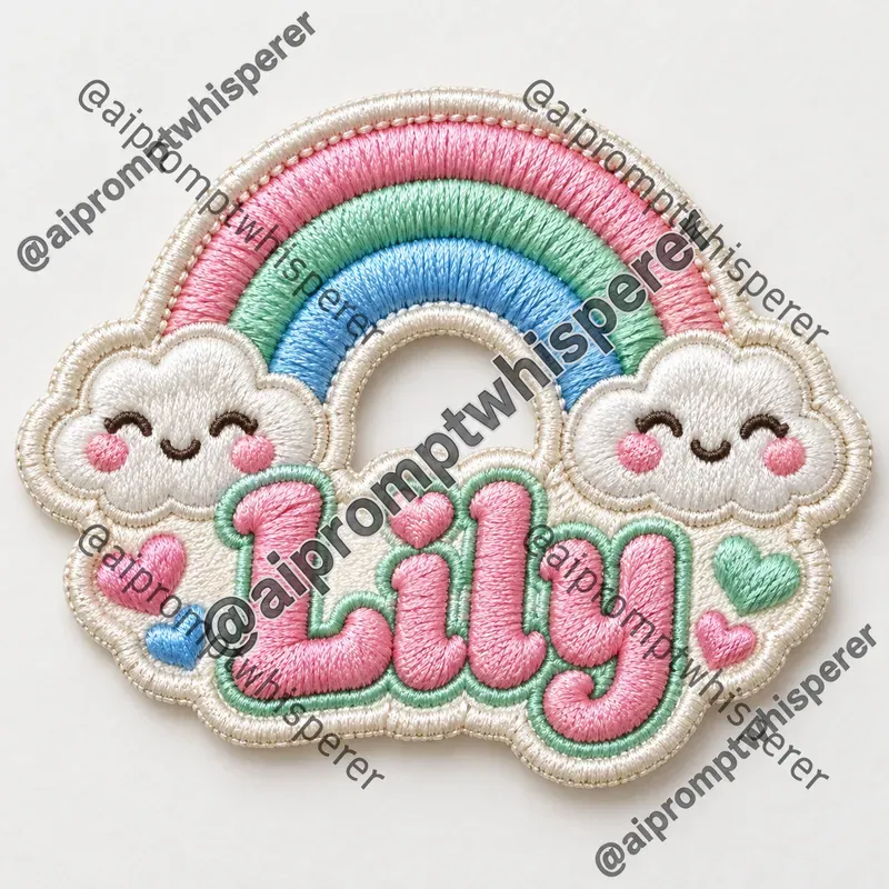 Free Personalized Embroidered Kids Patches