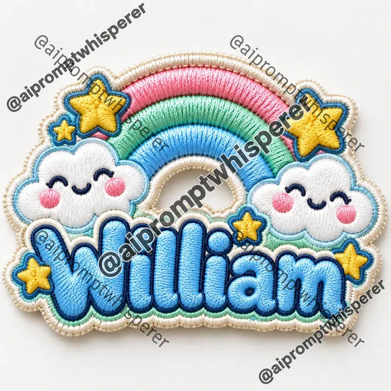 Free Personalized Embroidered Kids Patches