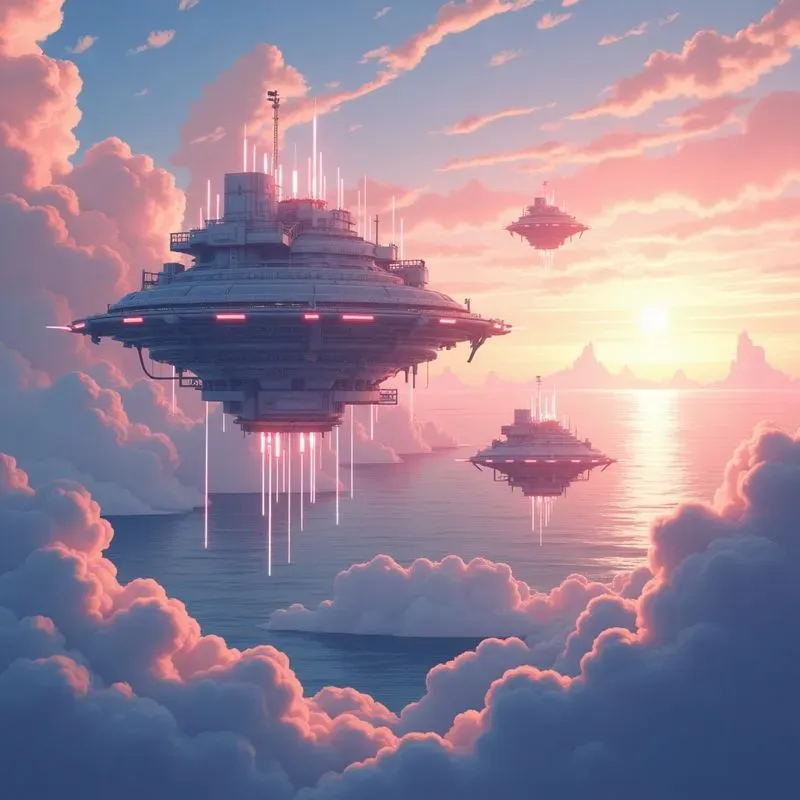 Highdetail Scifi Worlds 8K