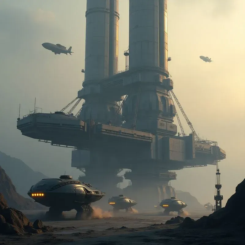 Highdetail Scifi Worlds 8K