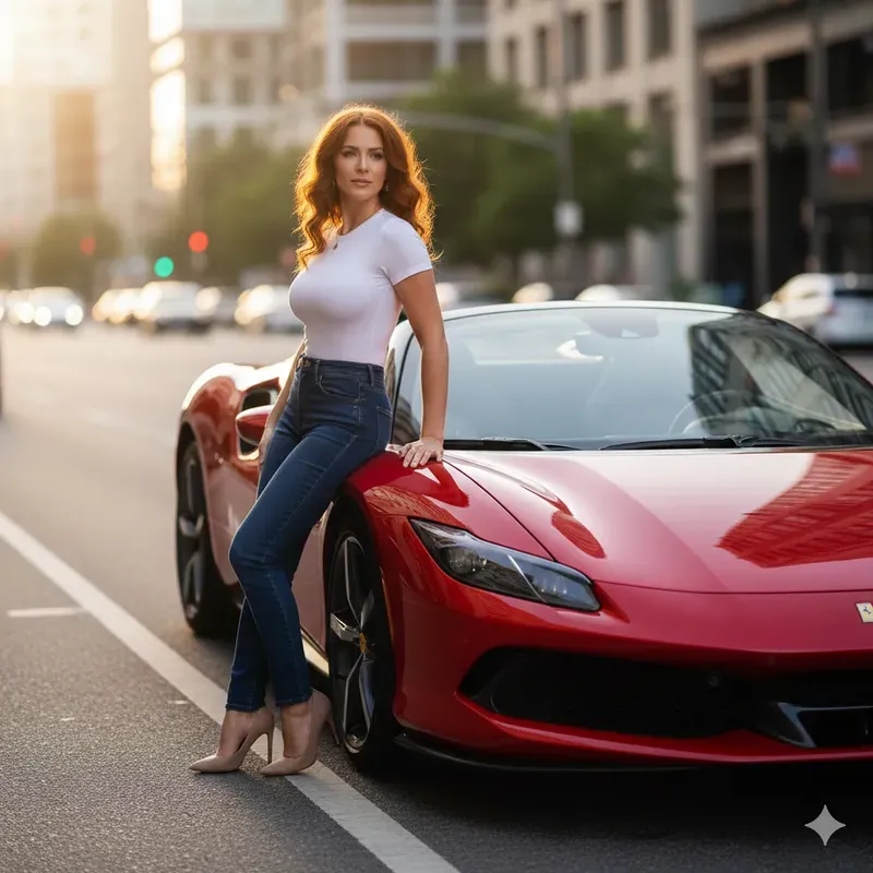 Beautiful Models With Stunning Vehicles